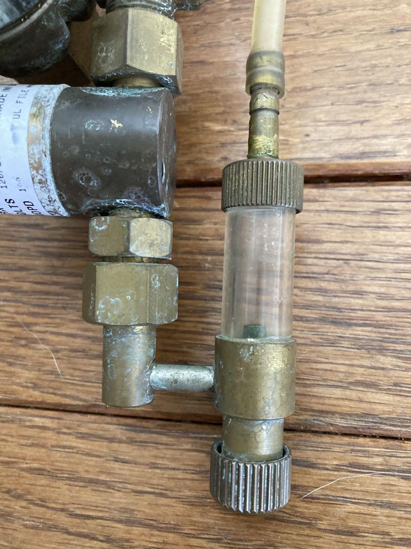 値下げ中古　CO2レギュター　バルブカウンター　パレングラス　バルブ