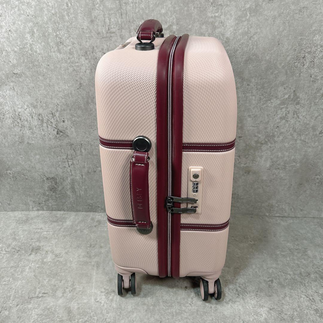 【美品】DELSEY デルセー CHATELET 44Lスーツケース 機内持込