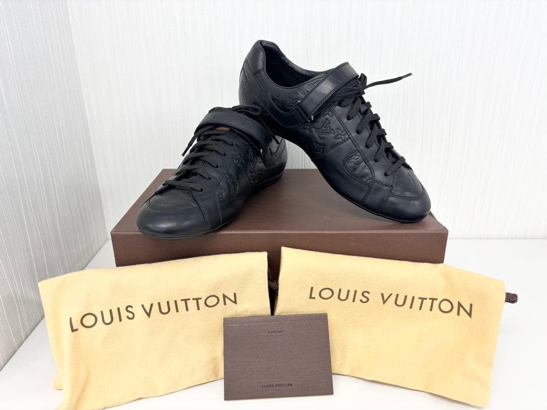 Louis Vuitton グローブトロッタースニーカー サイズ 7ハーフ26.5cm・LOUIS VUITTON