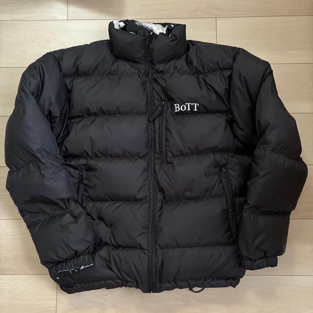 BoTT ボット ダウンジャケット ブラック リバーシブルダウンジャケット