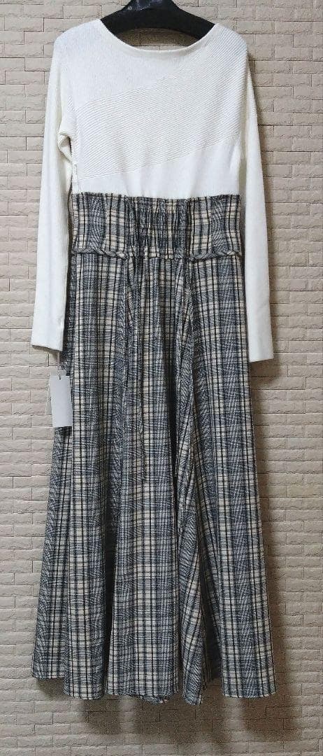 ハイウエストドッキングニットワンピ SWNO241096M