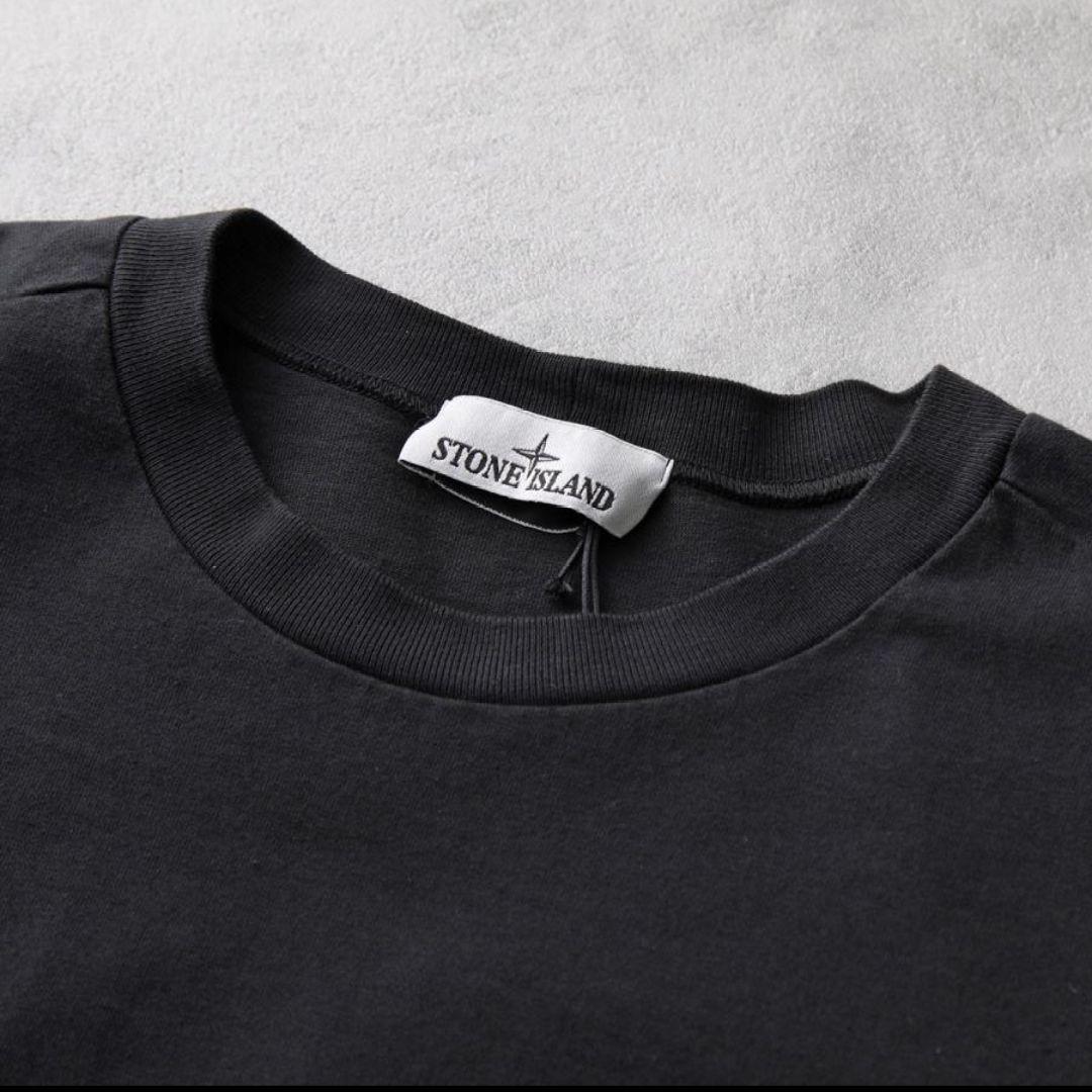 STONE ISLAND　63750 HEAVY COTTON JERSEY