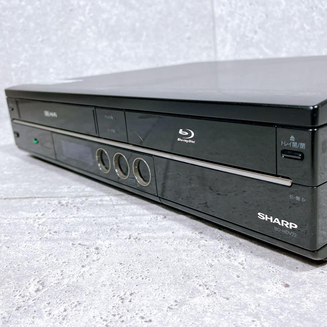 動作品 シャープ アクオス ブルーレイディスクレコーダー BD-HDV22