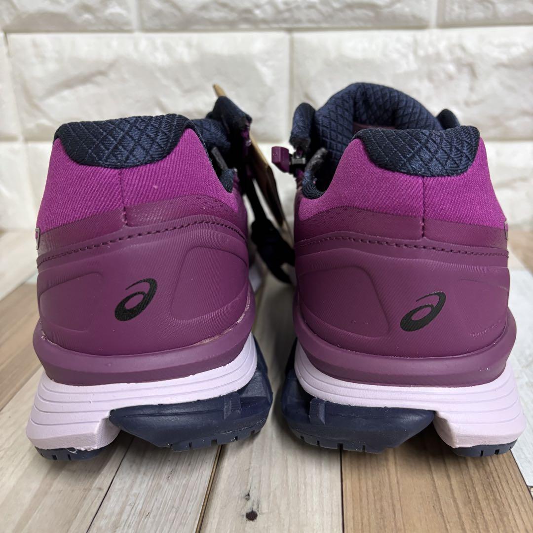 アシックス ニーズアップ 幅広 ウォーキングシューズ　膝　スニーカー　asics