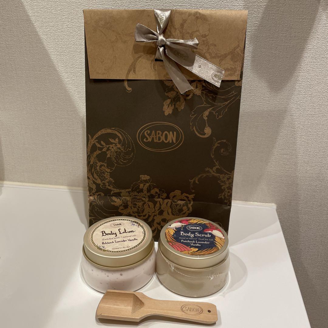 SABON ボディケアセット（ボディローション・ボディスクラブ）