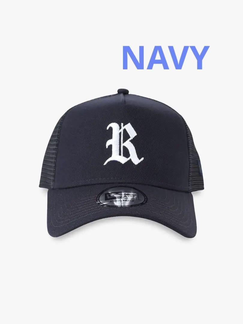 NEW ERA Ron HERMAN メッシュRロゴ キャップネイビー newera RHC Ron Herman メッシュ Rロゴ キャップ ネイビー メンズ