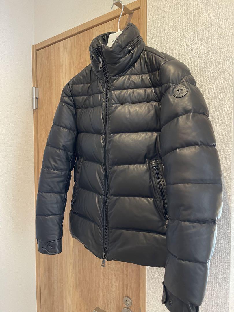 モンクレール MONCLER ダウン ガベリック オールレザー キムタク着 画像3