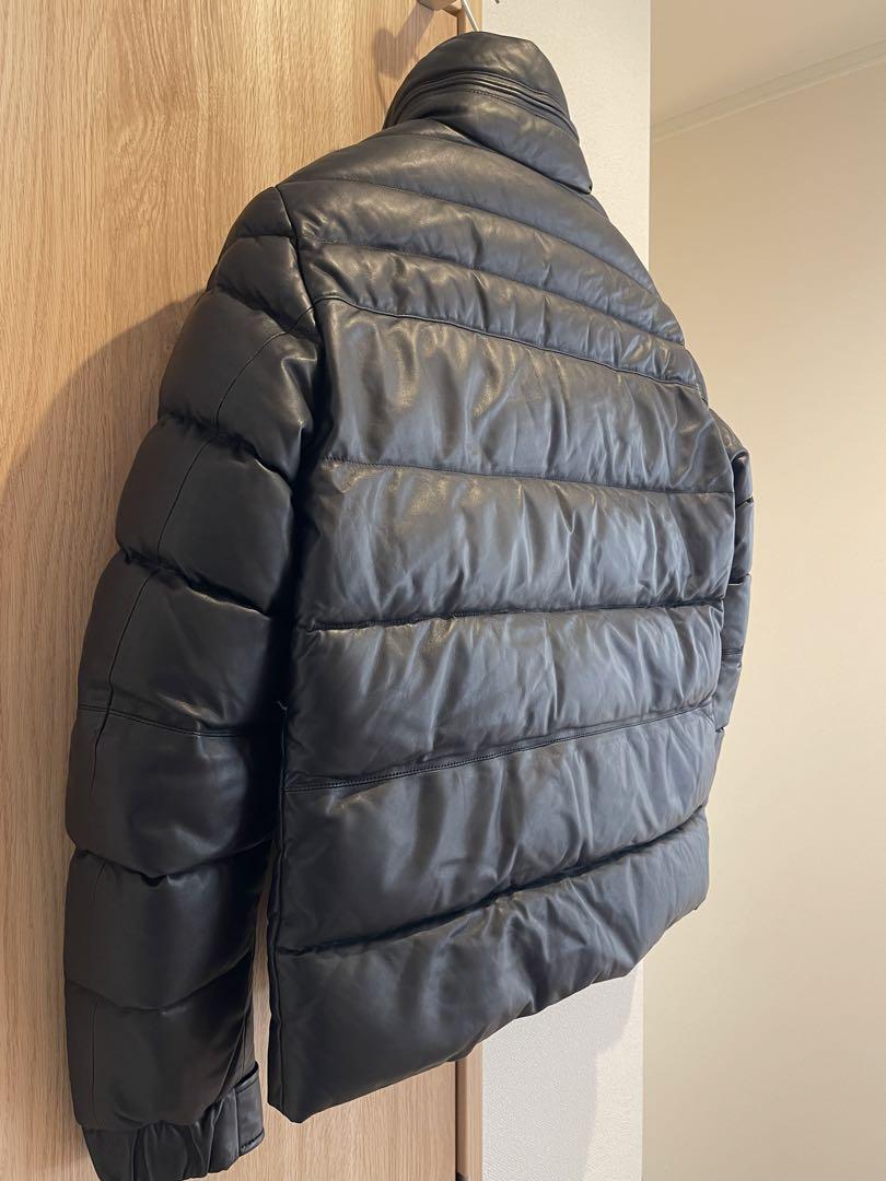 モンクレール MONCLER ダウン ガベリック オールレザー キムタク着 画像4