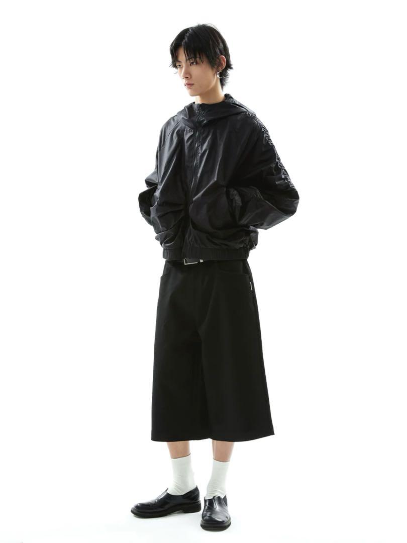 Exclusive cropped half slacks ハーフスラックス - メルカリ
