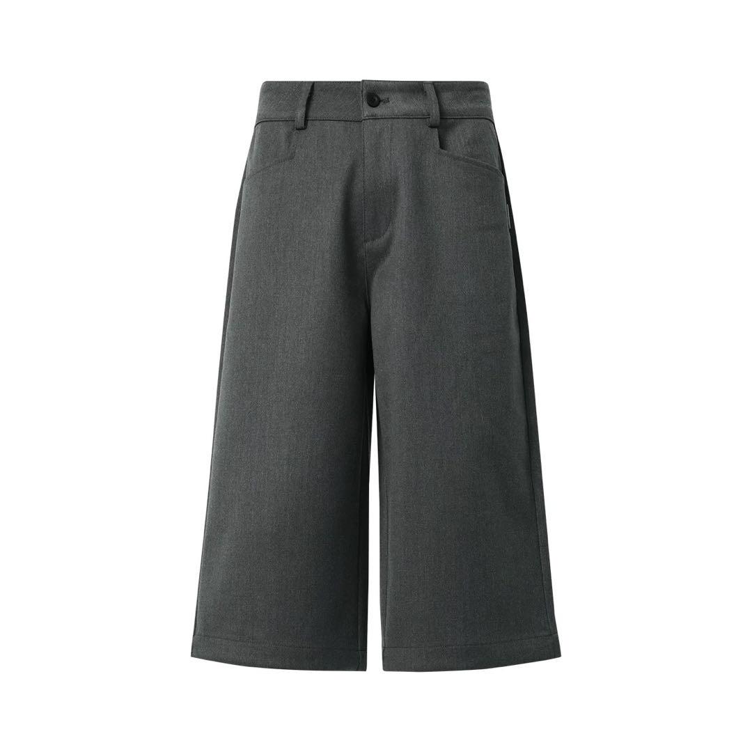Exclusive cropped half slacks ハーフスラックス