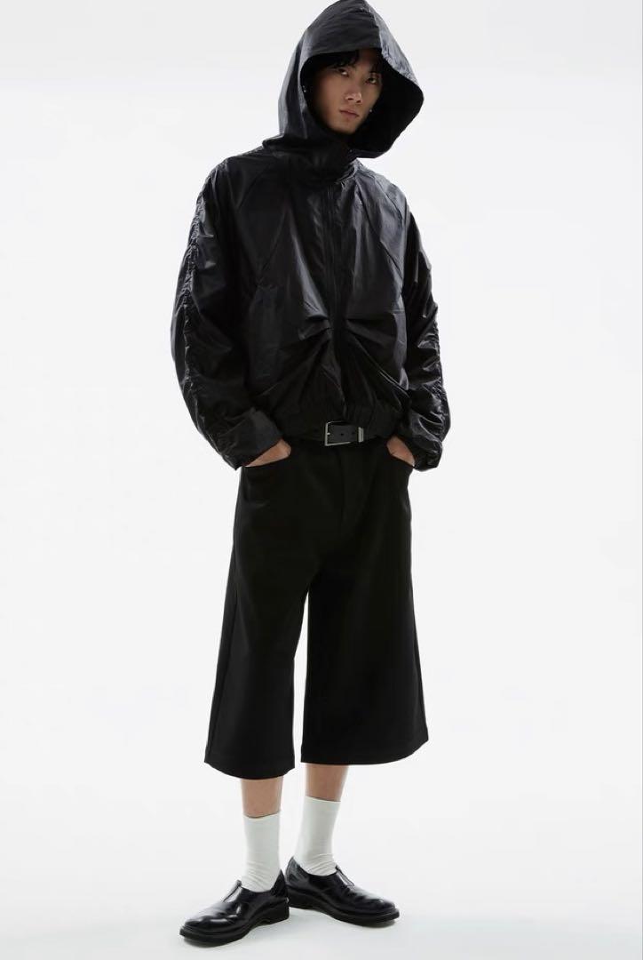 Exclusive cropped half slacks ハーフスラックス