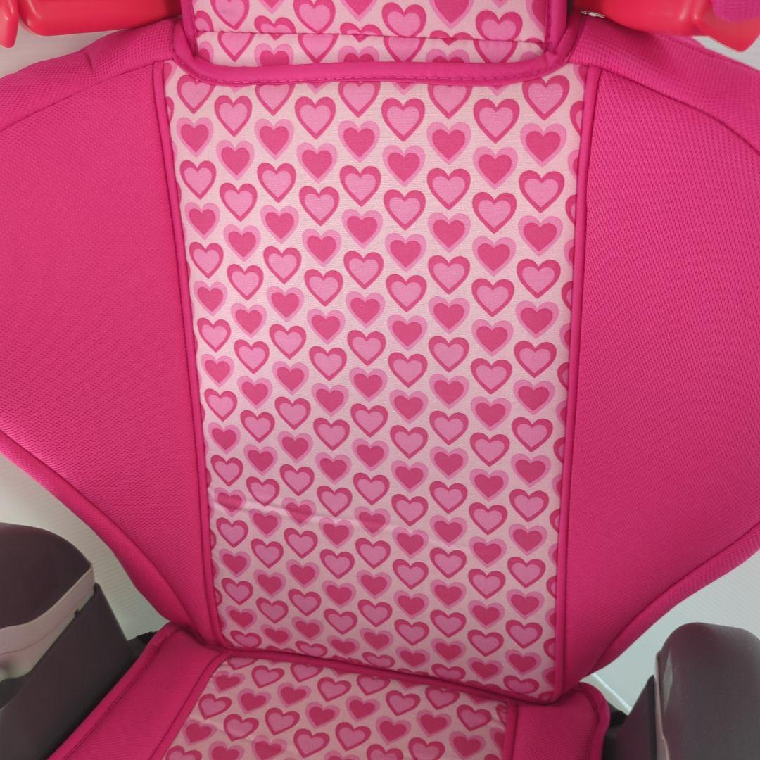 【美品】GRACO グレコ ジュニアマキシ ジュニアシート ピンク ハート