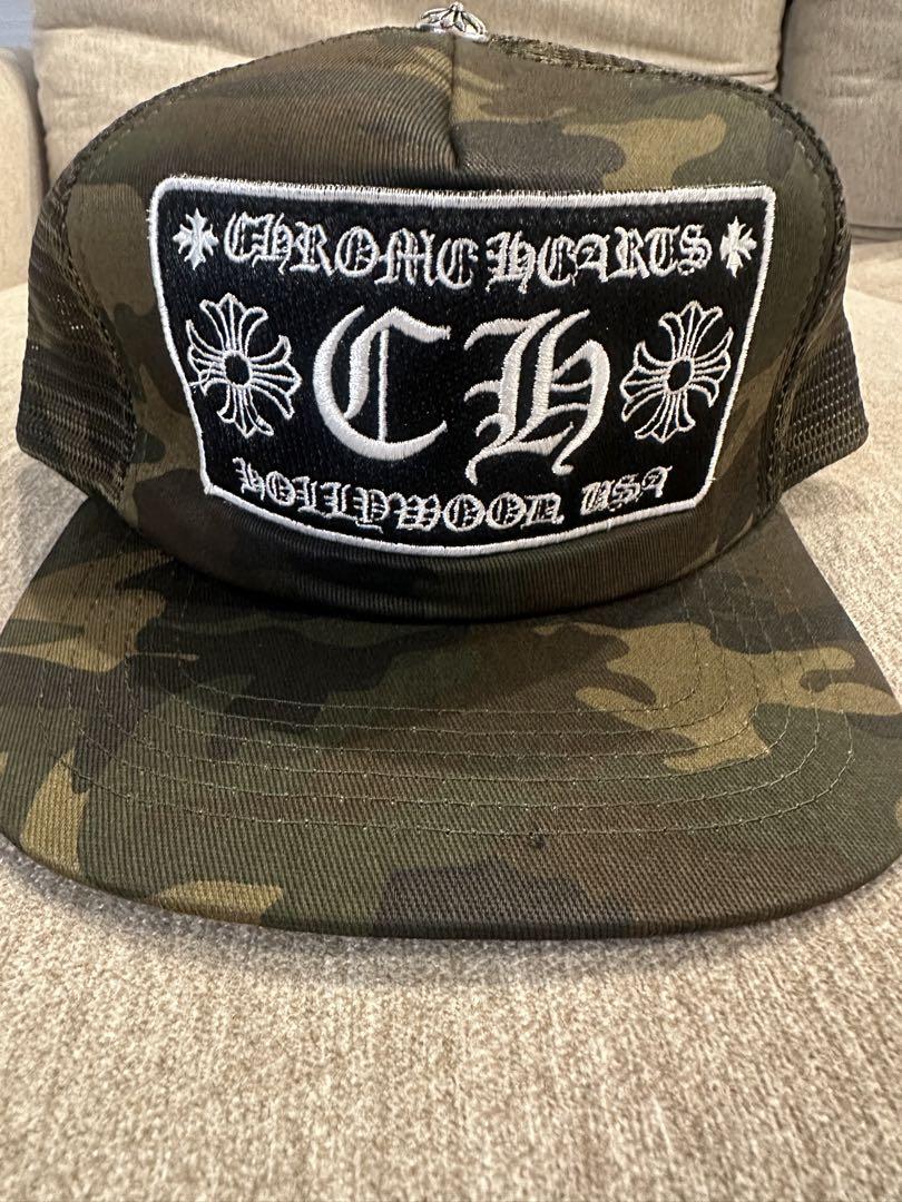 ◆入手困難【Chrome Hearts】セメタリー トラッカーハット 迷彩 CHROME HEARTS 迷彩トラッカーハット - メルカリ