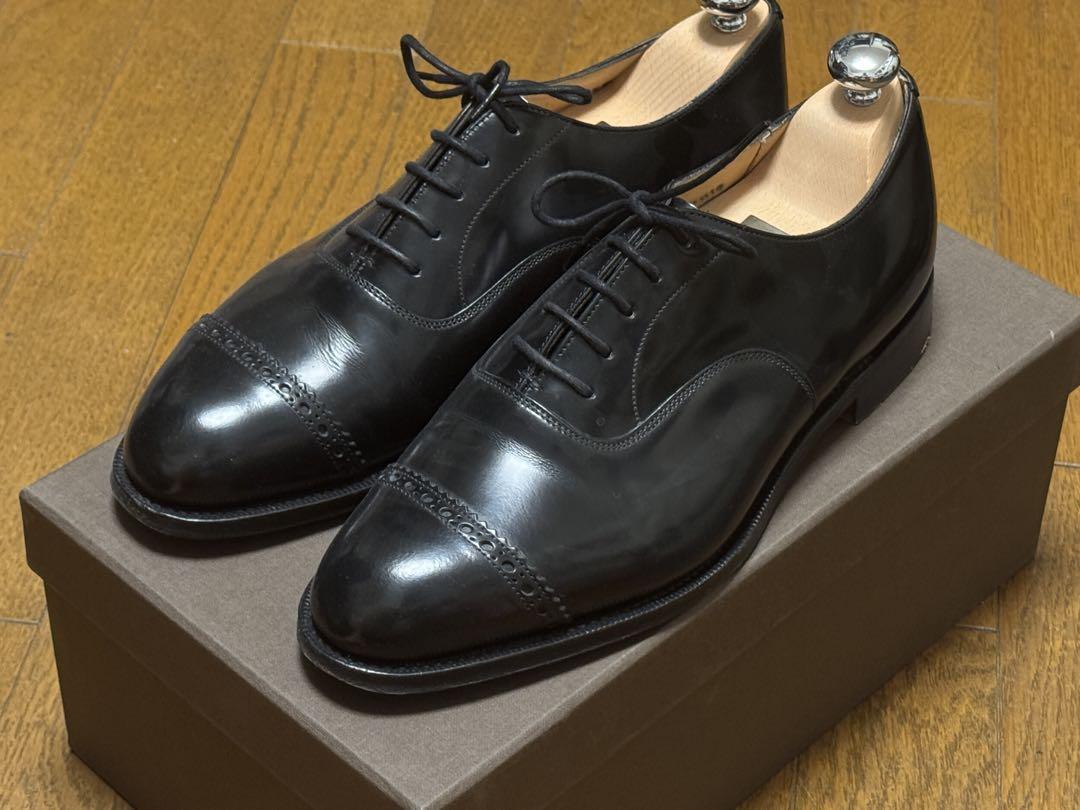 【復刻版】チャーチ バークロフト パンチドキャップトゥ シューツリー付 70F