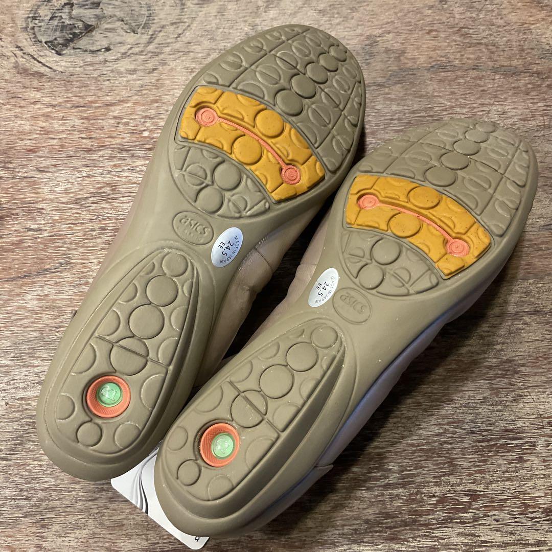 新品未使用 アシックスウォーキング ジーロ Giro リボン付きローヒール 2E