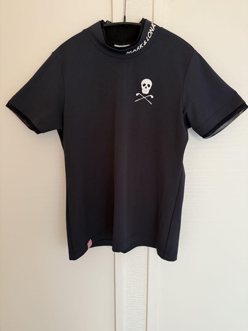 ★美品★MARK&LONA　レディース　モックネック　ブラック　サイズ　38 MARK & LONA モックネックシャツ 黒38 - メルカリ
