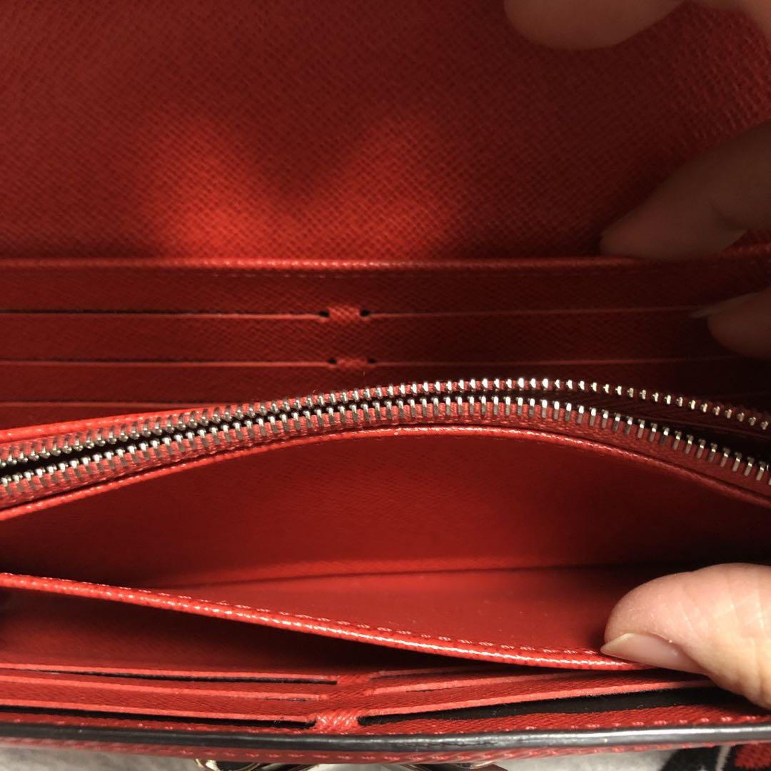 ルイヴィトン エピ ポルトフォイユ ツイスト コクリコ 長財布 LVロゴ LOUIS VUITTON ルイヴィトン ポルトフォイユ ツイスト 長財布