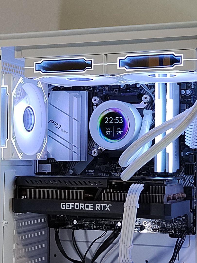 【液晶ゲーミングPC】Ryzen7 5700x RTX3070