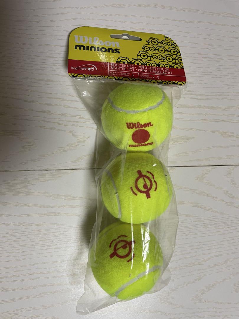 Wilson Minions テニスボール 3個セット - メルカリ