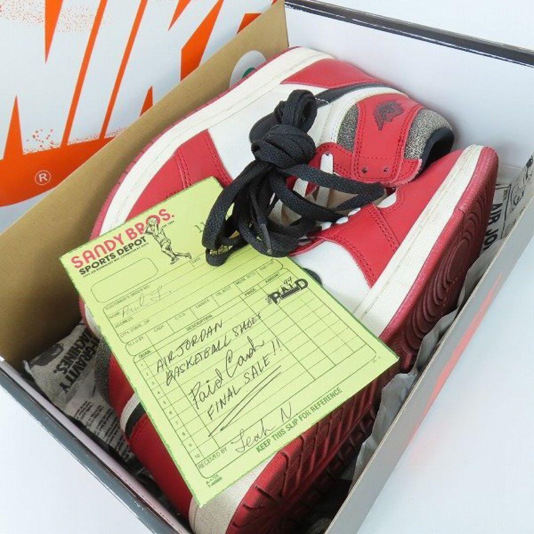 靴 AirJordan 1 High OG Lost & Found Chicago