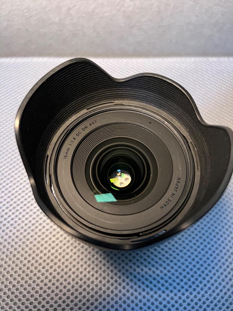 SIGMA レンズ 16mm F1.4 DC DN SONY Eマウント