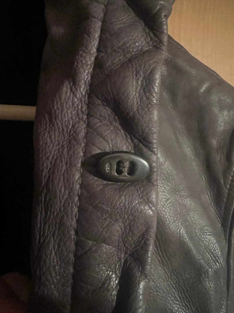 C diem カルペディエム ウォッシャブルレザーシャツ サイズ5 C diem カルペディエム ウォッシャブルレザーシャツ サイズ5