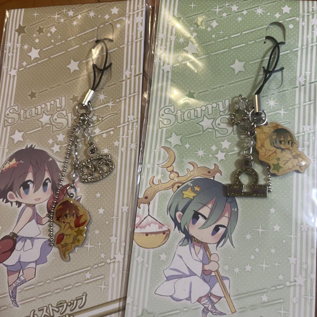 Starry☆Sky スタスカ　キーホルダー Starry☆Sky×サンリオキャラクターズ｜星型ナスカンアクリル