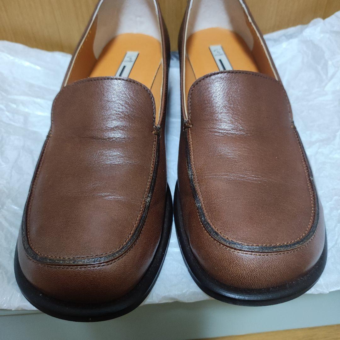 ローファー ブラウン