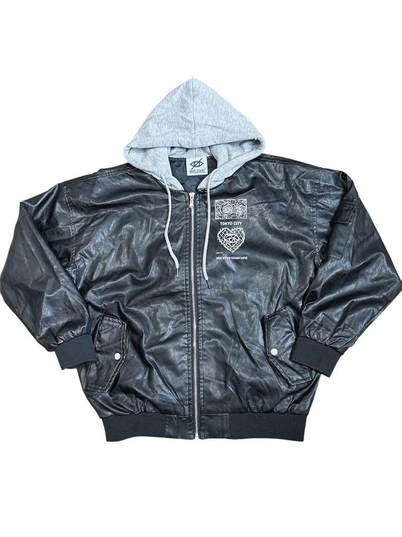KRY clothing レザージャケット ANTENNA」ライダース | KRY clothing