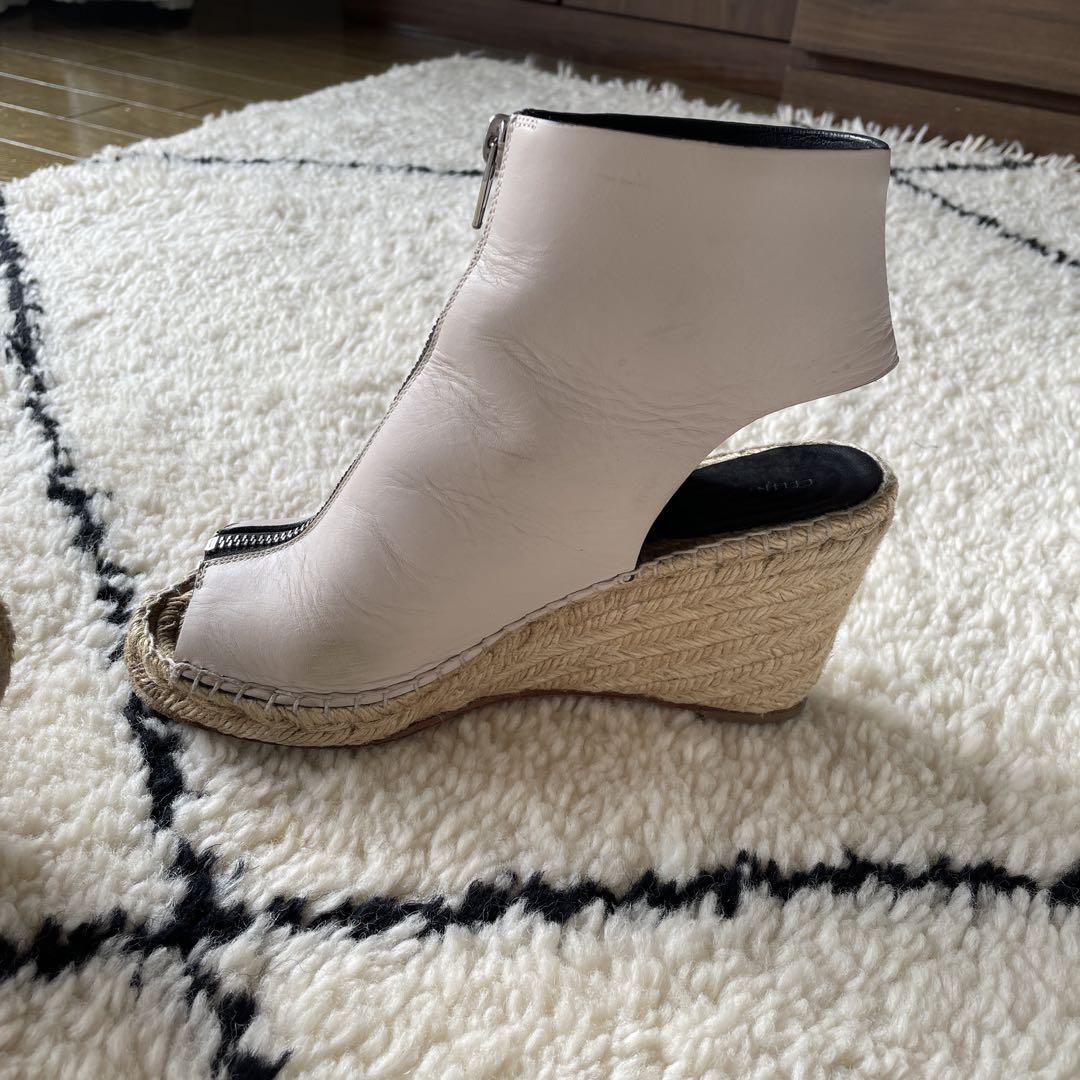 CELINE セリーヌ ブーティ ベージュ 4601825A0122 正規品】【CELINE・セリーヌ】 ブーティ・ブーサン・フロント