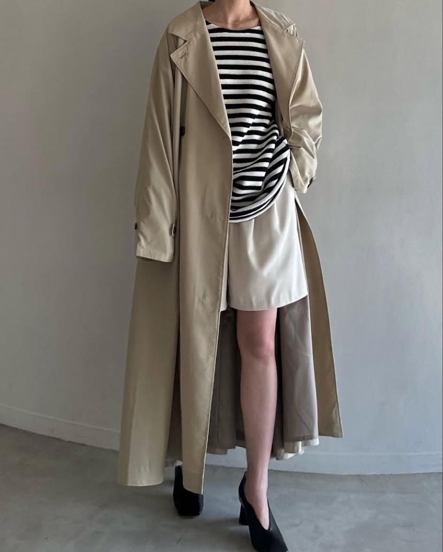 ジャケット・アウター CLANE BACK GATHER DRESS TRENCH COAT CLANE（クラネ）の「CLANE BACK GATHER DRESS TRENCH COAT