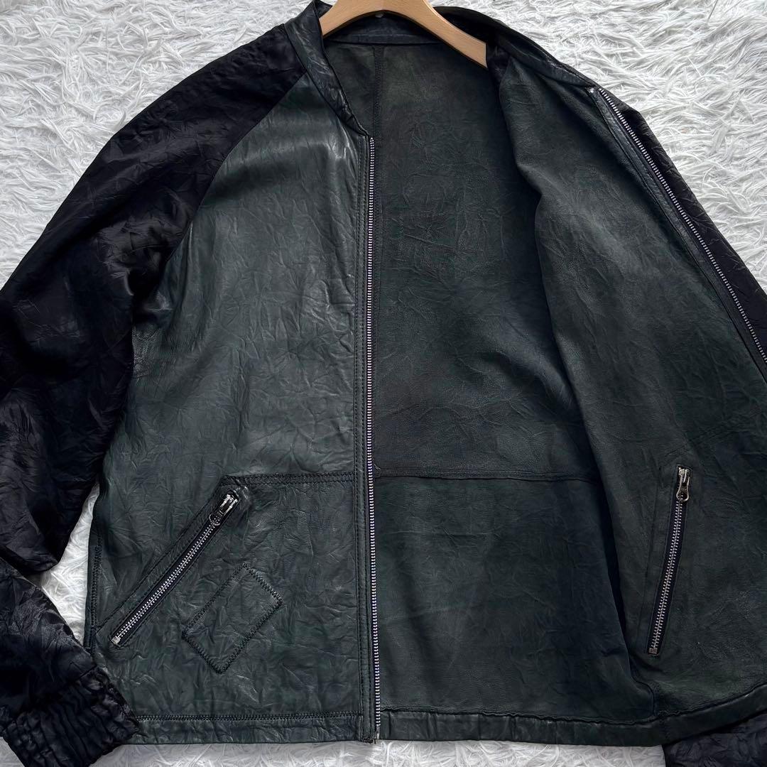 ALL SAINTS リバーシブル ボンバージャケット レザー MM・All Saints