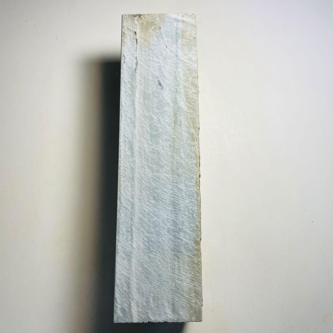 天然砥石　正本山合砥　水浅黄　三十型極厚　2470g 京都天然砥石組合