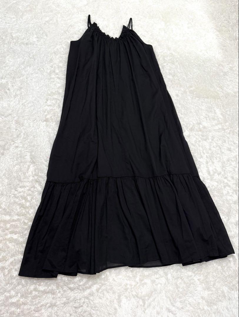 【美品】RIVE DROITE シフォンマキシワンピース