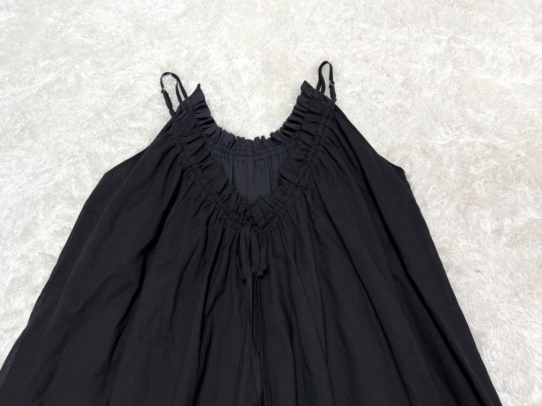 【美品】RIVE DROITE シフォンマキシワンピース