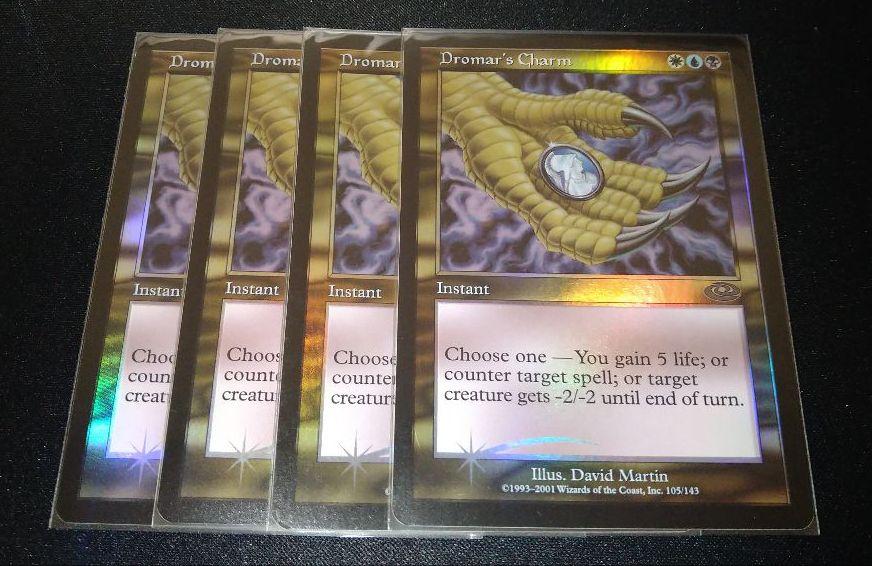 MTG ドロマーの魔除け PLS 英語 foil 4枚セット