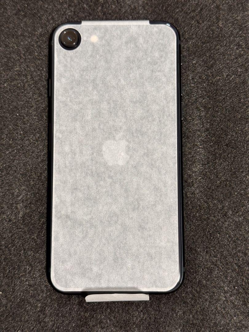 【新品未使用】iPhoneSE第三世代 128GB ミッドナイト【SIMフリー】