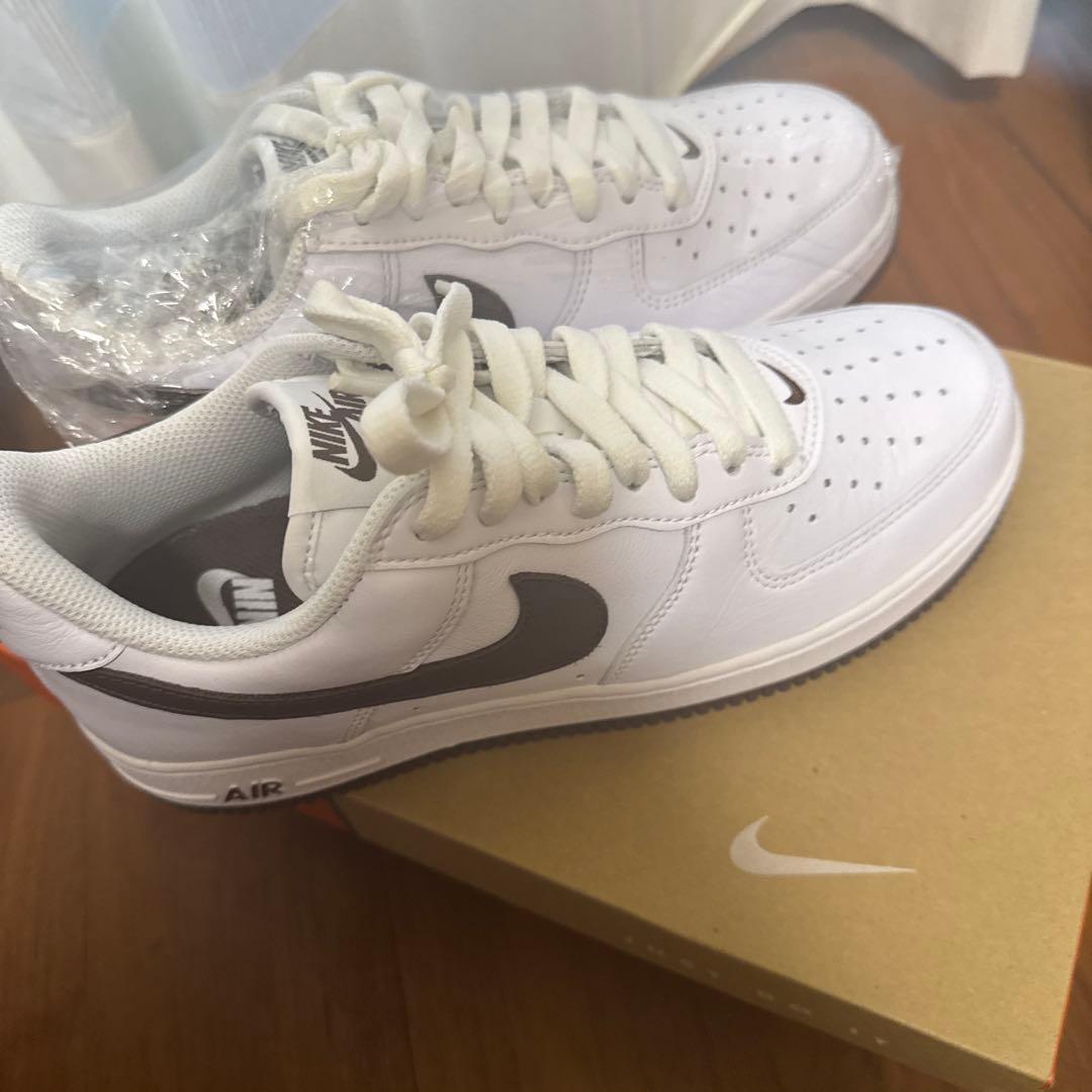 Nike Air Force 1 ホワイト/ブラウン