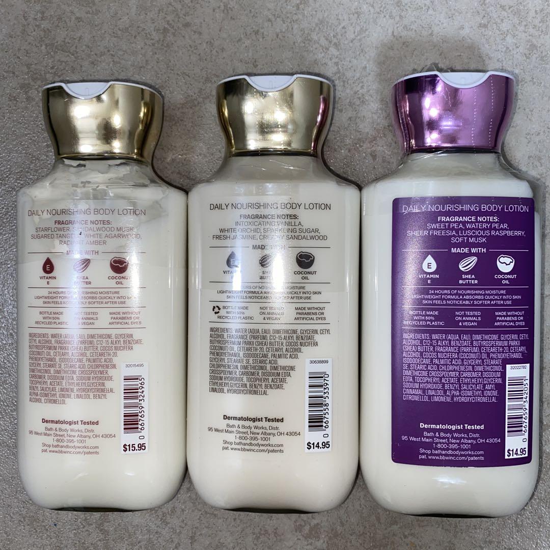 Bath & Body Works ボディローション 3本セット Bath & Body Works - 3本セット☆Bath&Body Worksボディ