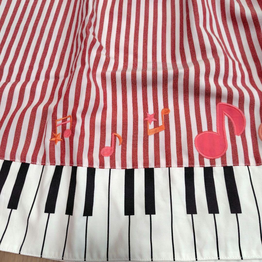新品・ベイビーチアー　ピアノ　ワンピース　120