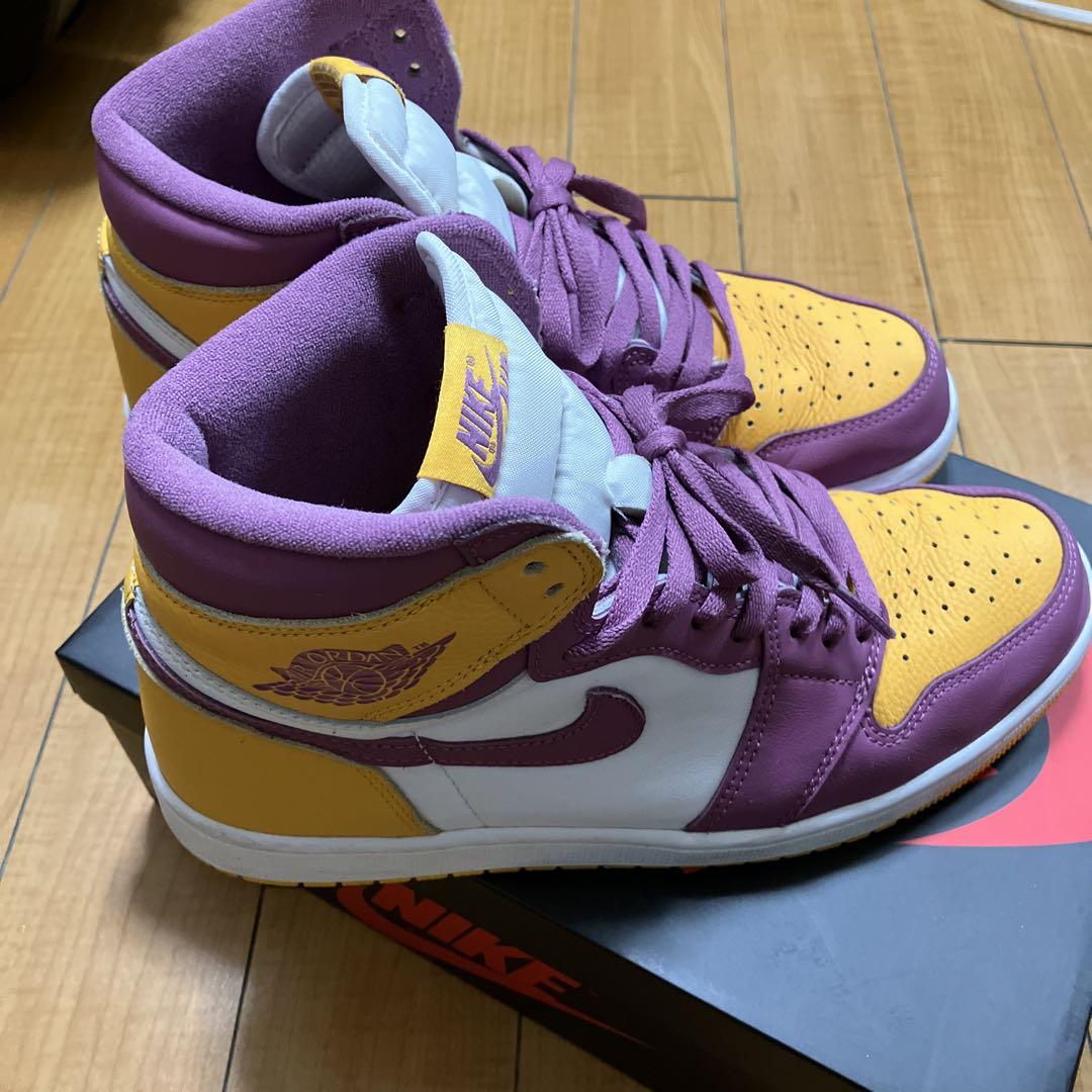 Amazon | Jordan メンズ エアジョーダン 1 ハイ OG 555088 706
