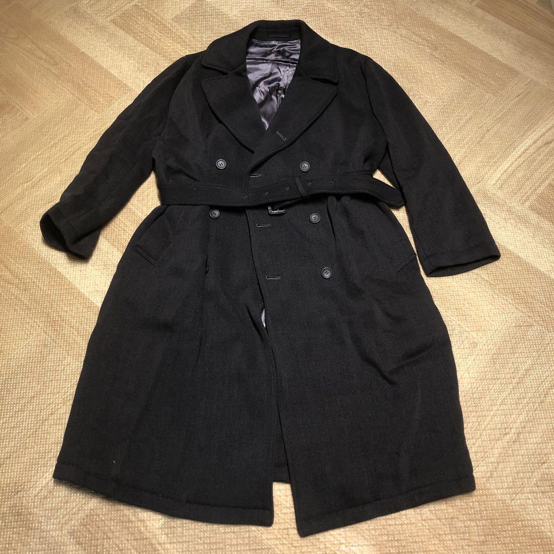 中古】 ポールスミスPAUL SMITH カシミヤ混ウールフェルトロング