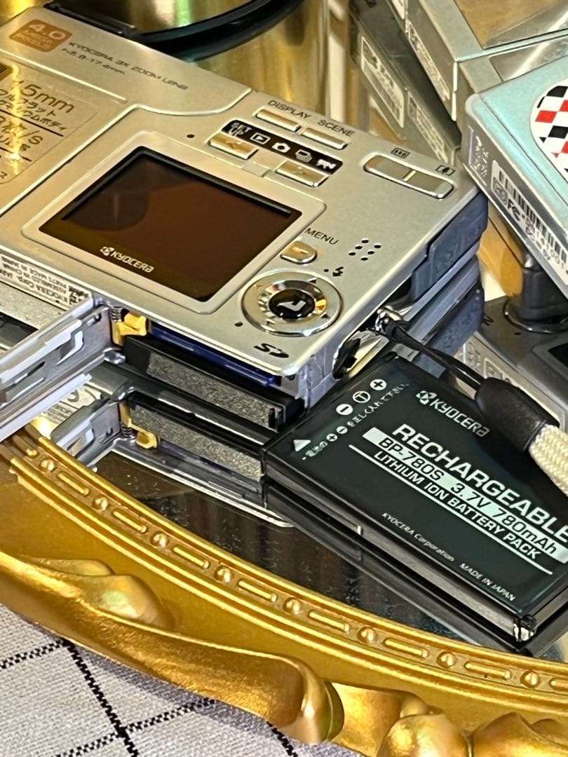 KYOCERA Finecam SL400R 動作品+SL300R部品取り KYOCERA Finecam SL400R 動作品+SL300R部品取り