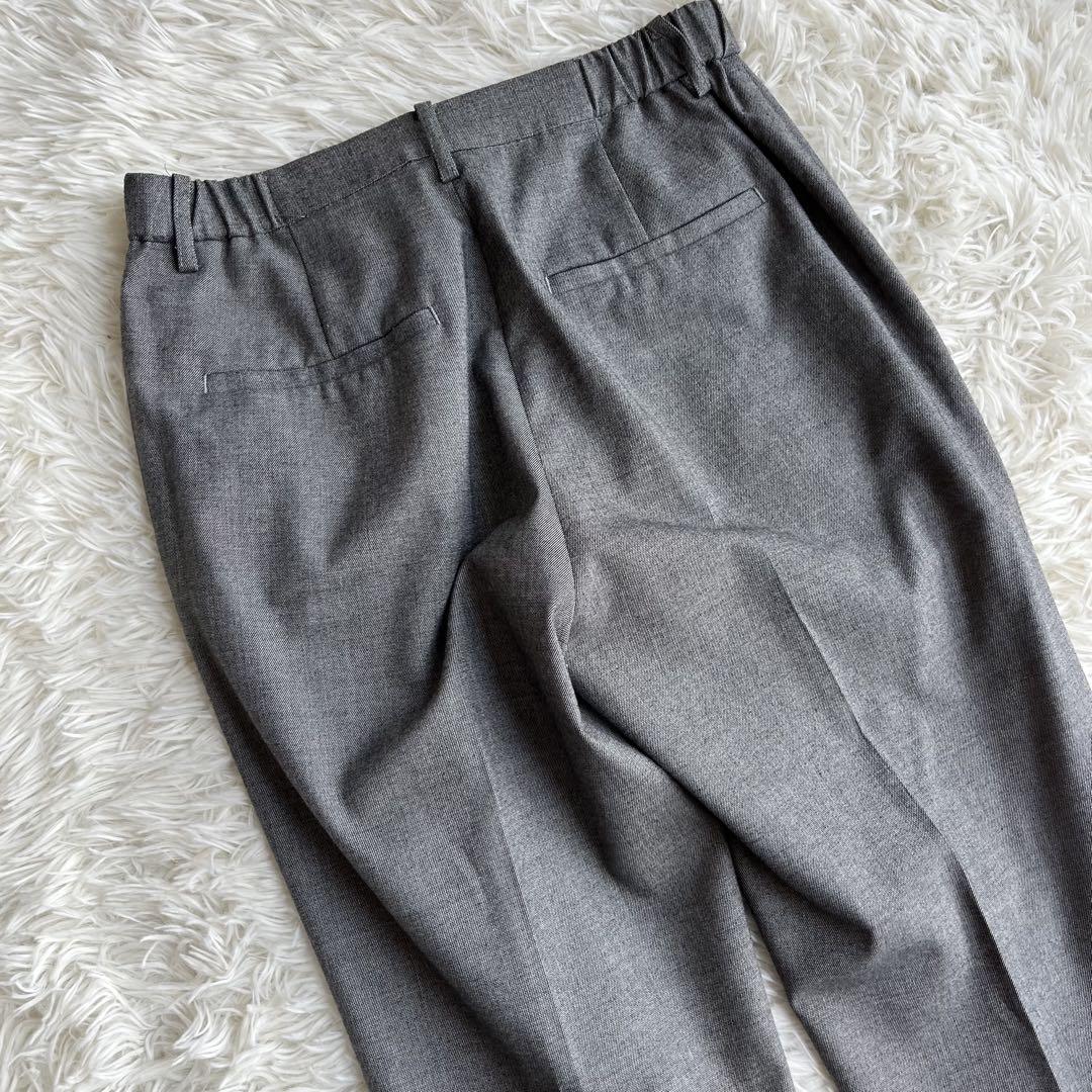 【美品】 UNITED ARROWS ノーカラー セットアップ　グレー　38