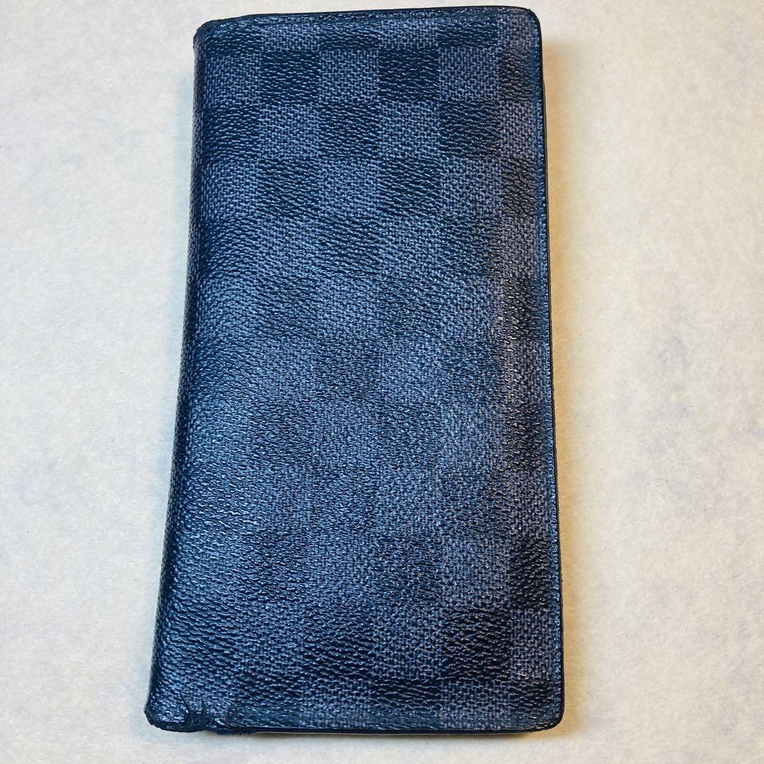 ルイヴィトン　LOUIS VUITTON ダミエ　ポルトフォイユ・ブラザ　長財布