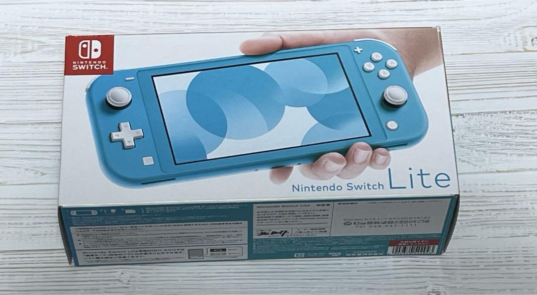 美品】Nintendo Switch Lite ターコイズ