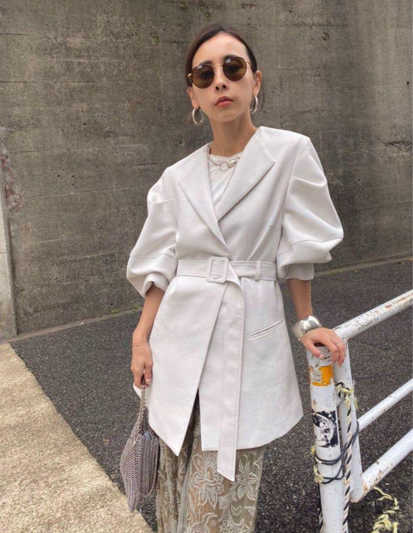 ジャケット・アウター AMERI PUFF SLEEVE JACKET