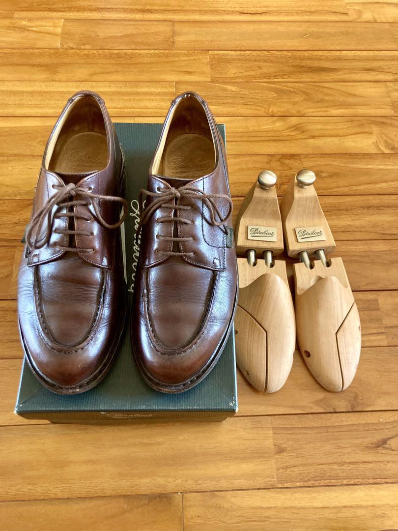Parabootパラブーツ純正シューツリー 40-41靴袋セットシャンボード PARABOOT パラブーツ 国内正規品 靴の保管に欠かせないブナ製の