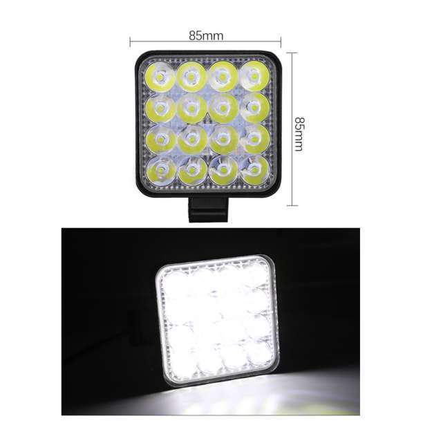 LED ワークライト 2個 48W サーチライト 投光器 省エネ 作業用 照明 - メルカリ LED ワークライト 2個 48W サーチライト 投光器 省エネ 作業用 照明 - メルカリ