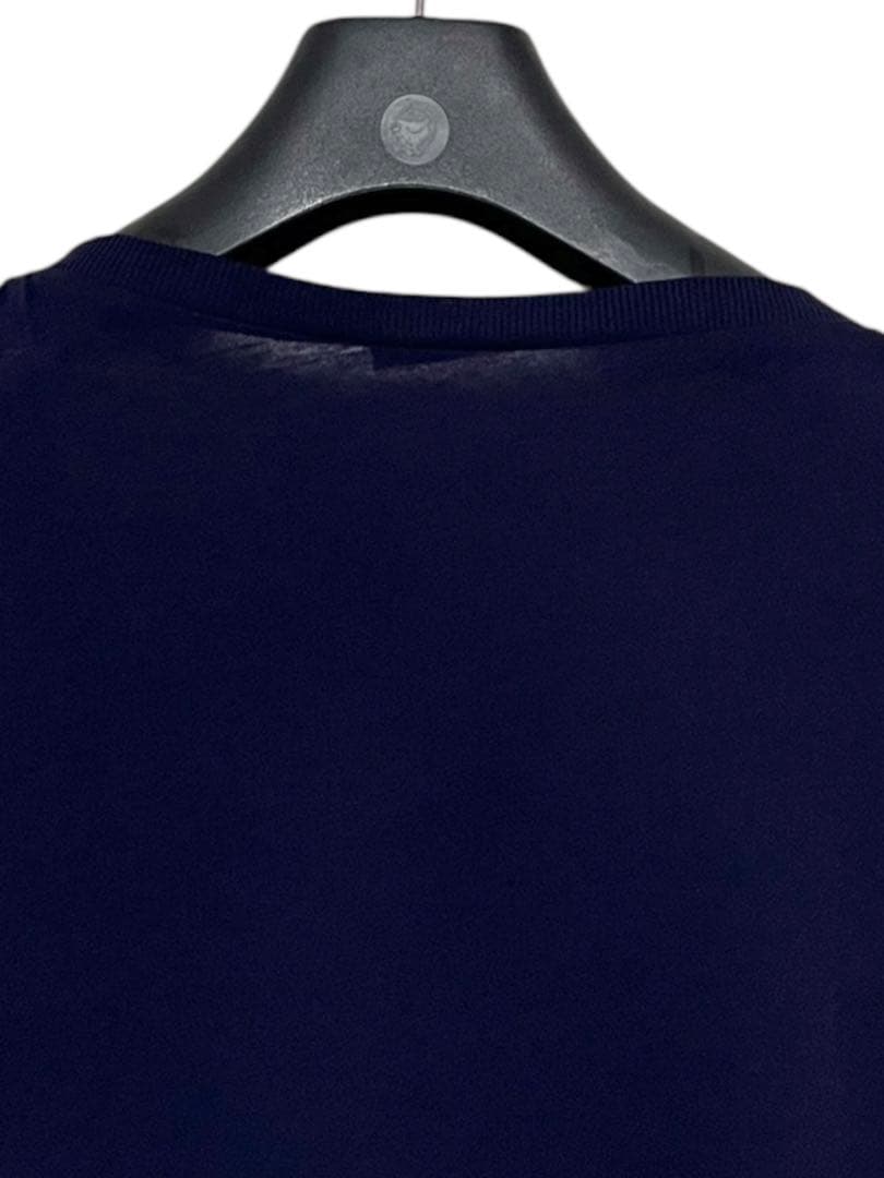 匿名発送　美品　ドリスヴァンノッテン　デザインカットソー　vネック ネイビー　S